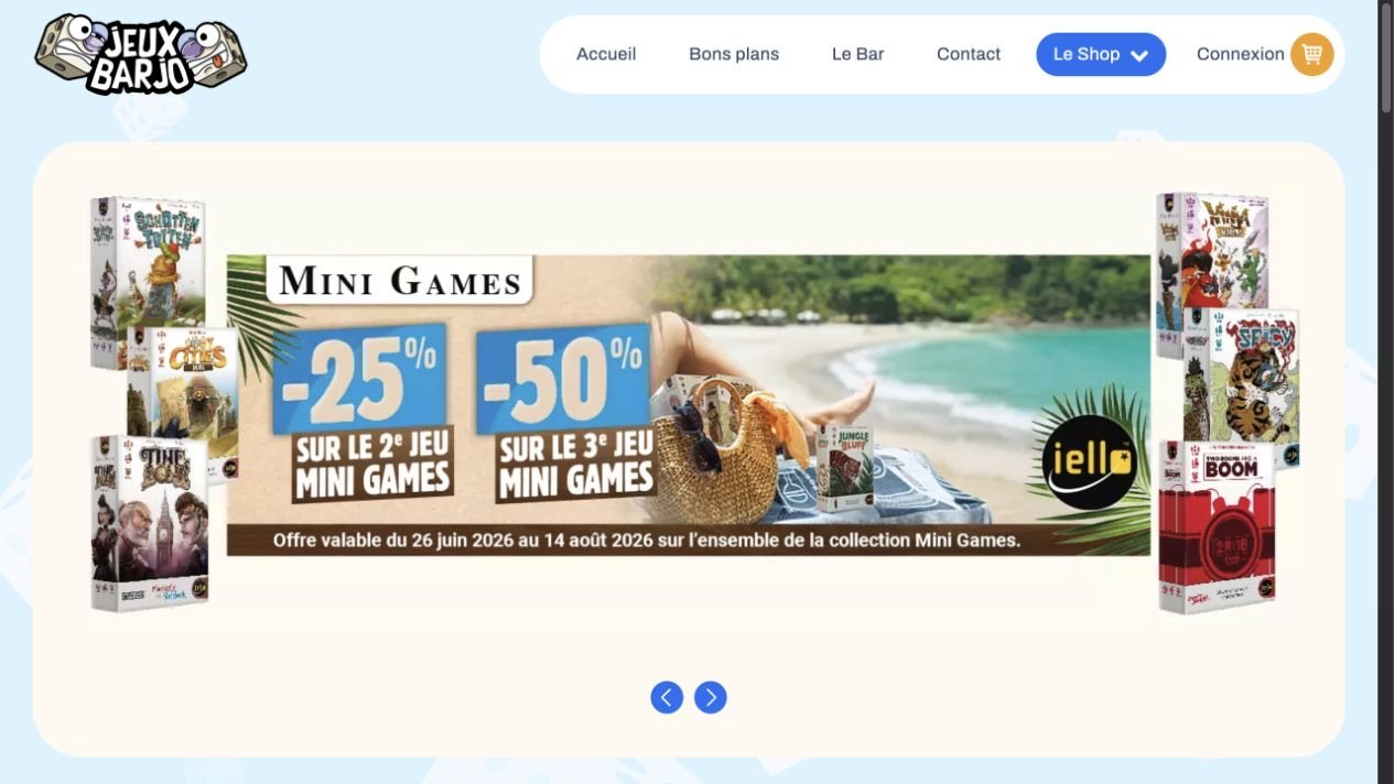 Aperçu du site Jeuxbarjo