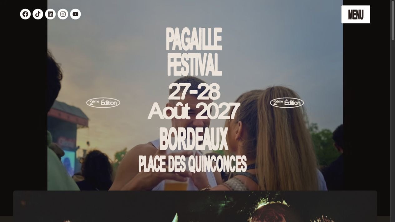 Aperçu du site Pagaille