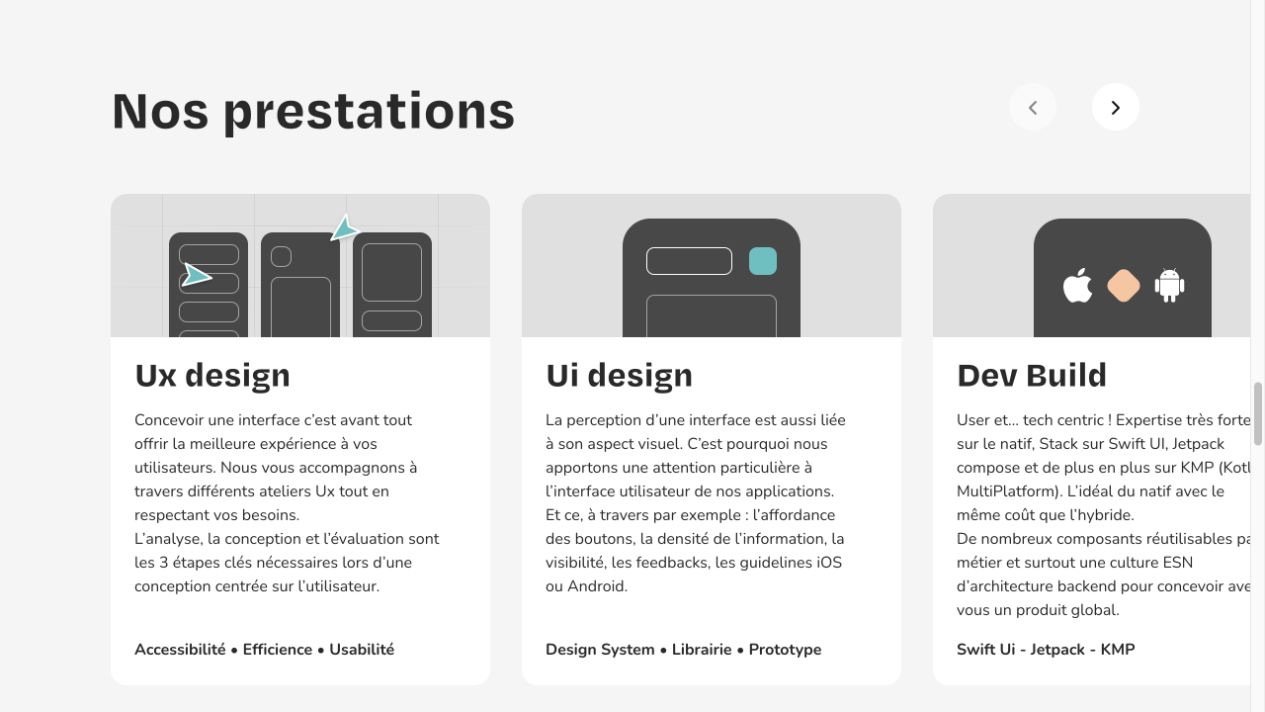 Aperçu du site Webwag — Détail